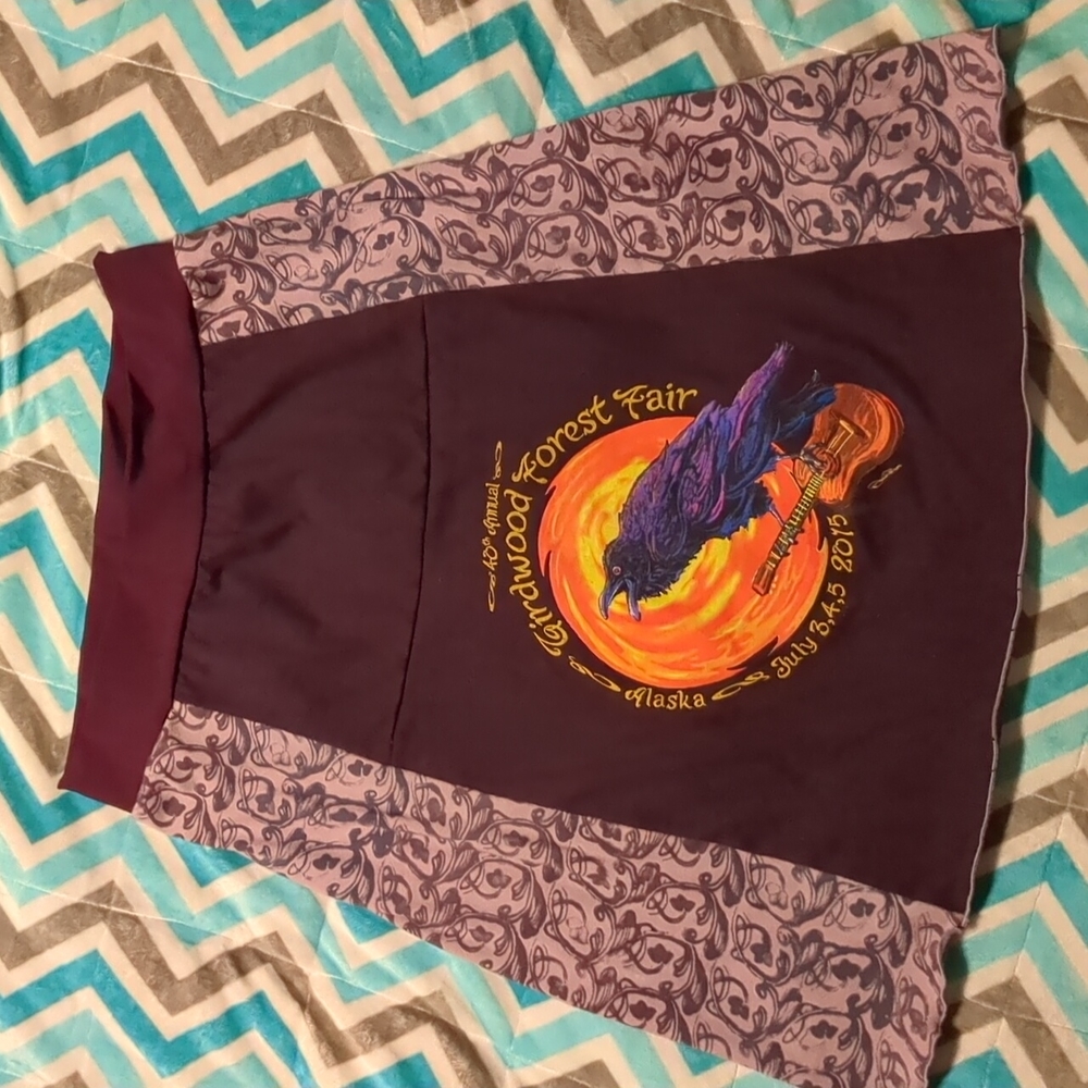 Alaskan 40th Annual Girdwood Forest Fair skirt